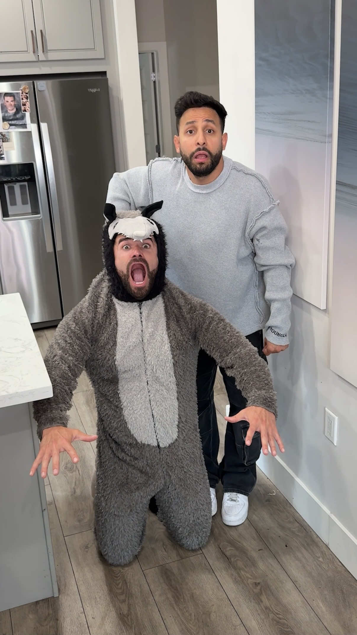 When kids bring home animals🦝