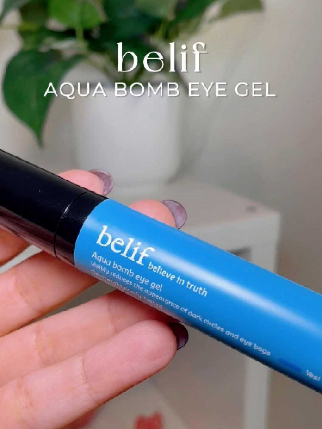 ✨ Despierta tu mirada en segundos con el @belif Aqua Bomb Eye Gel 💦 ❄️ Efecto frío inmediato + hidratación ligera + menos ojeras 👉 Definitivamente un must-have en tu rutina 💙  #Belif #ladelentes #tiktokshopcreatorpicks #parati #skincare #fyp #koreanskincare