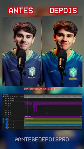 Transformação de um corte de palavra!  Se você quer que seus vídeos ganhem vida com uma edição dinâmica e envolvente ou se você também quer aprender esse estilo de edição, me chama para elevar seus vídeos a outro nível! #EdiçãoDeVídeo #AntesEDepois #TransformaçãoDeConteúdo #EditorDeVídeo #VídeosCriativos