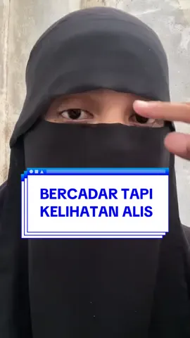 #creatorsearchinsights Bercadar tapi masih kelihatan alisnya