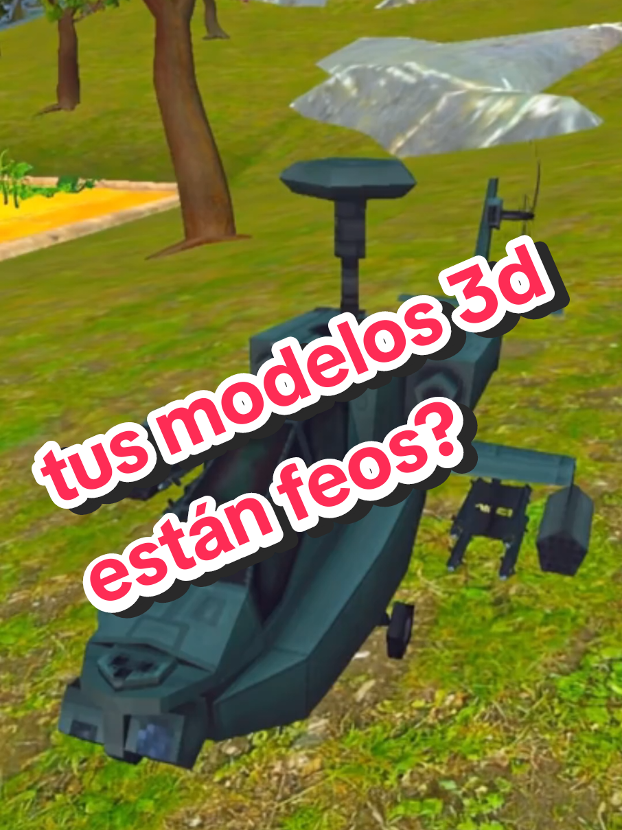 modelos 3d feos en unity #blender #animación #unity #videojuegos 