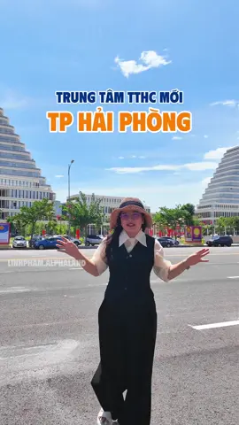 Công trình biểu tượng của Hải Phòng, cùng ngắm nhìn Trung tâm chính trị hành chính, trung tâm biểu diễn mỡi của Hải Phòng!! #bacsongcam #trungtamhanhchinhhaiphong #hoanghuynewcity #alphaland 