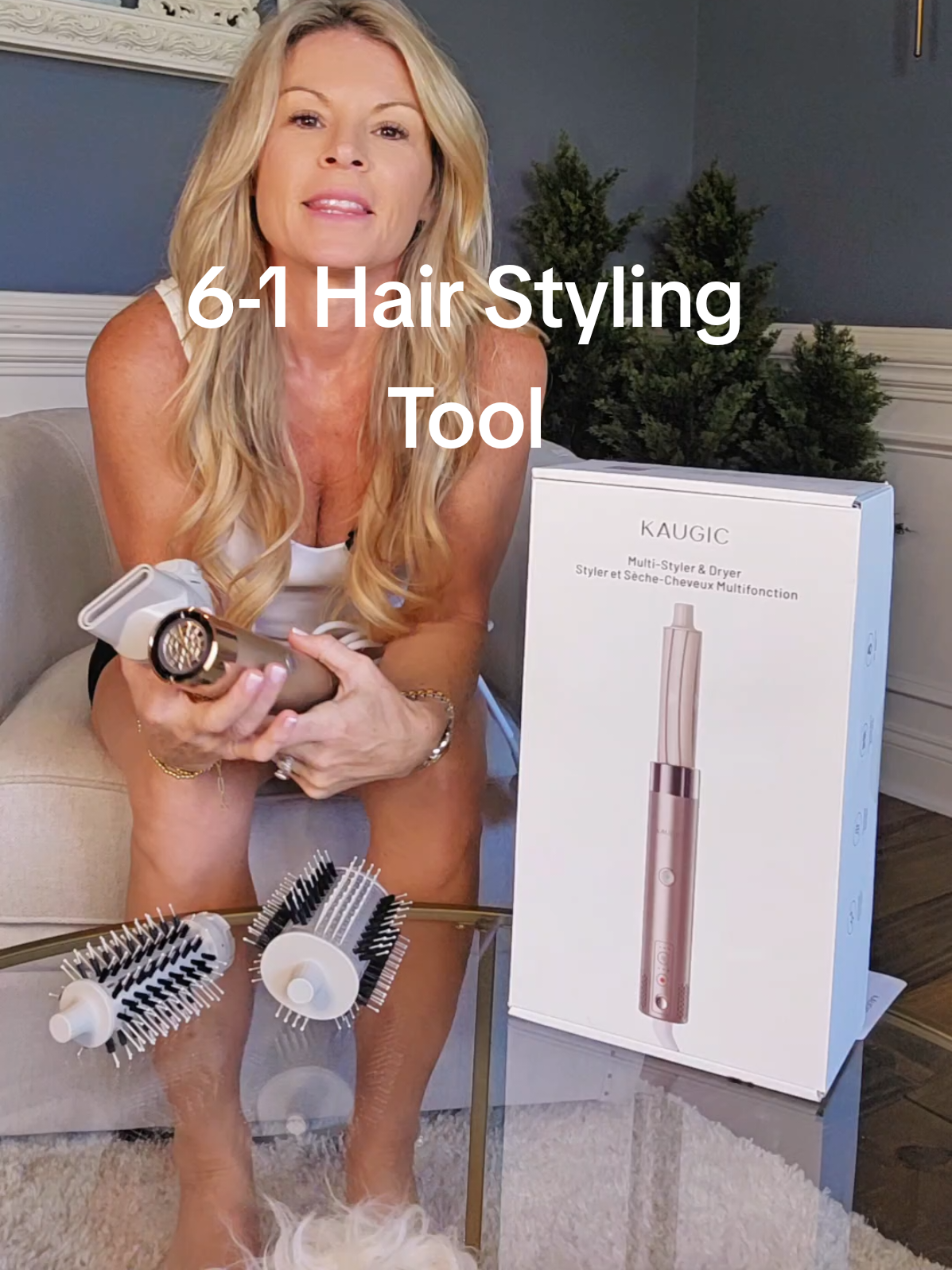 @KAUGIC OFFICIAL has nailed it with this 6 in 1 styling tool! The price is unbeatable & the quality is there!! High Speed Performance: Efficiently dries, curls, smooths, volumizes, and provides a cool shot Long-lasting: Durable design ensures sustained performance Multi-Styling: Offers six different styling options in one device No Heat Damage: Designed to style hair without causing damage Portable Design: Compact and easy to carry, making it ideal for travel. 