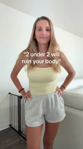 almost 2 under 1 🫡 #fyp #2under2 #MomsofTikTok #momlife 