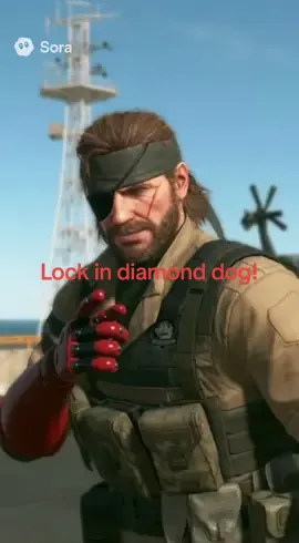 Venom Snake telling us to lock in #sora2 #metalgearsolid #bigboss #sorai #meme 