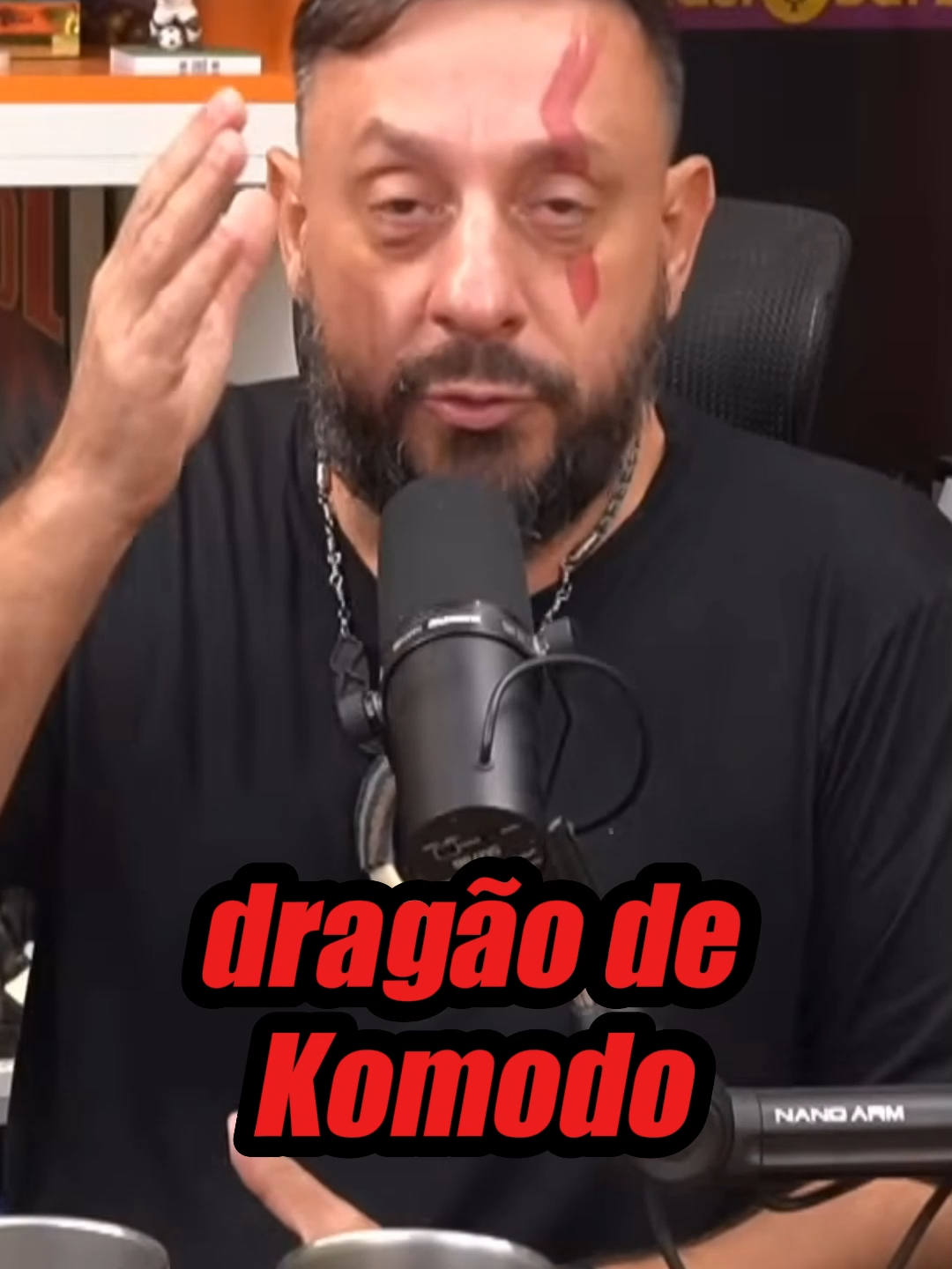 O BIZARRO MAIOR LAGARTO QUE JÁ EXISTIU #richardrasmussen #biologohenrique #lagarto