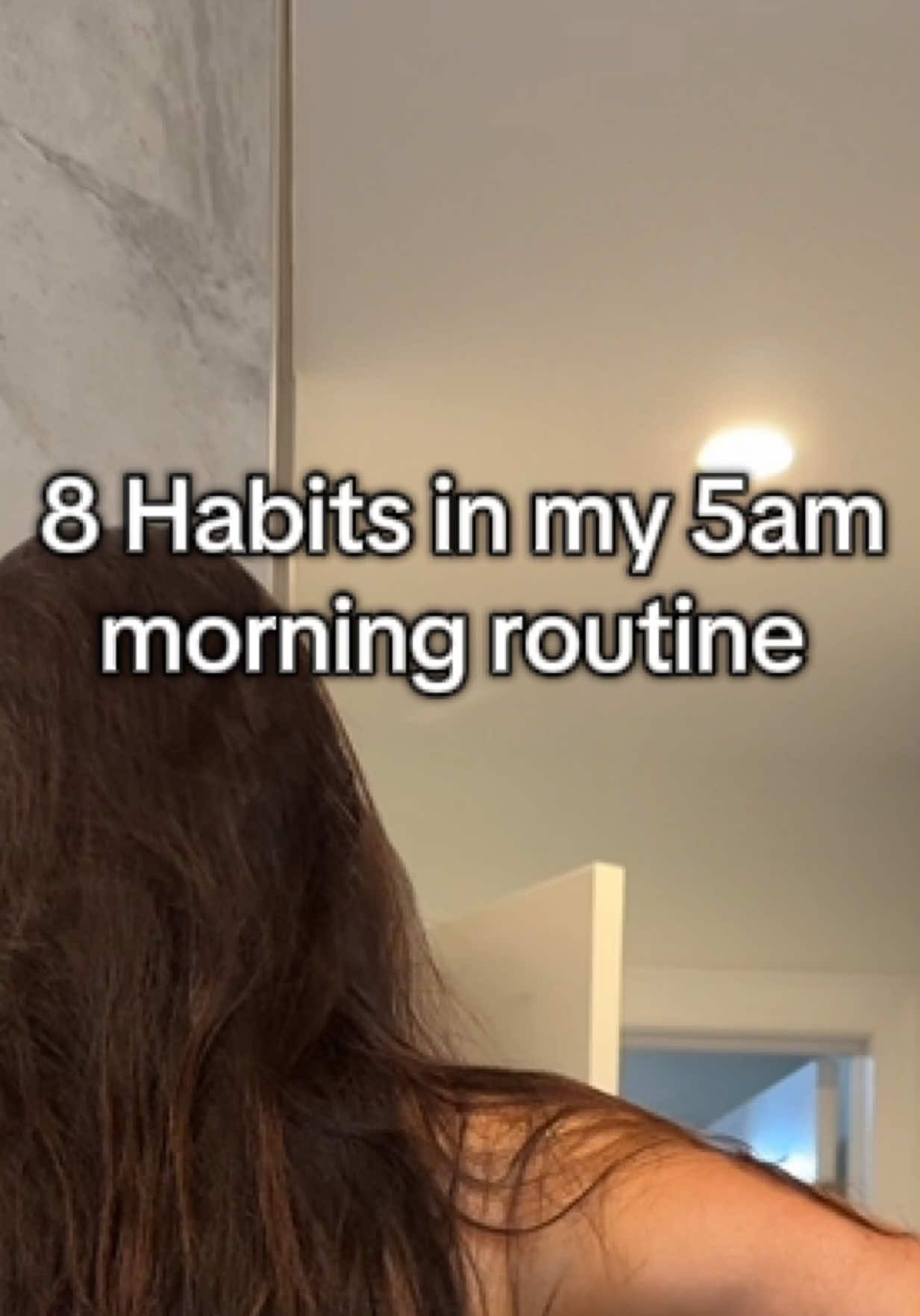 8 staple habits in my four hour / 5am morning routine before work! I own two businesses, am working on a book and app, am an influencer and work 7 days a week (: this routine is the key to my daily success #morningroutine #habitsinmymorningroutine #healthyhabits 