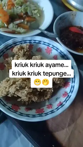 rahasia kriuknya..ya tepung biang kentucky... #trending #tepung #tepungbiang #biang #kentuckyfriedchicken 
