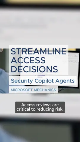 Simplify access reviews. Allow users to approve or revoke permissions in Microsoft Teams with natural language. See how with the Access Review Agent. https://youtu.be/al9OSFGqd8I Take control of security operations and act fast on high priority threats with Microsoft Security Copilot agents. Automate phishing triage, prioritize alerts, streamline access reviews, and close policy gaps while keeping full control through natural language feedback and recommendations. Reduce repetitive work, cut through alert noise, and focus on the most critical risks facing your organization. #SecurityCopilotAgents #aiagents #copilot #microsoft365 #microsoft