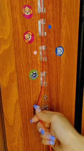 Stop using tape and nails to secure wires, which can damage your walls and look unsightly. This adhesive cable organizer is both beautiful and convenient! #CableOrganizer