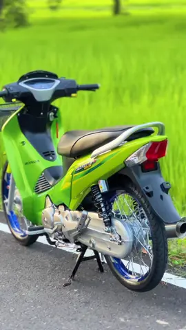 🤩💚#สุรินทร์ #wave125i_ไฟเลี้ยวบังลม #ขับเวฟเซฟตังค์💸 #wave #เวฟดิวะ💯 