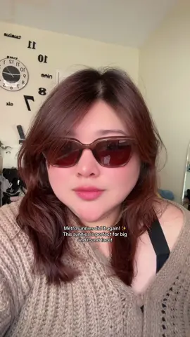 Metrosunnies never fails to amaze us round-faced women! Love this so much ✨💖