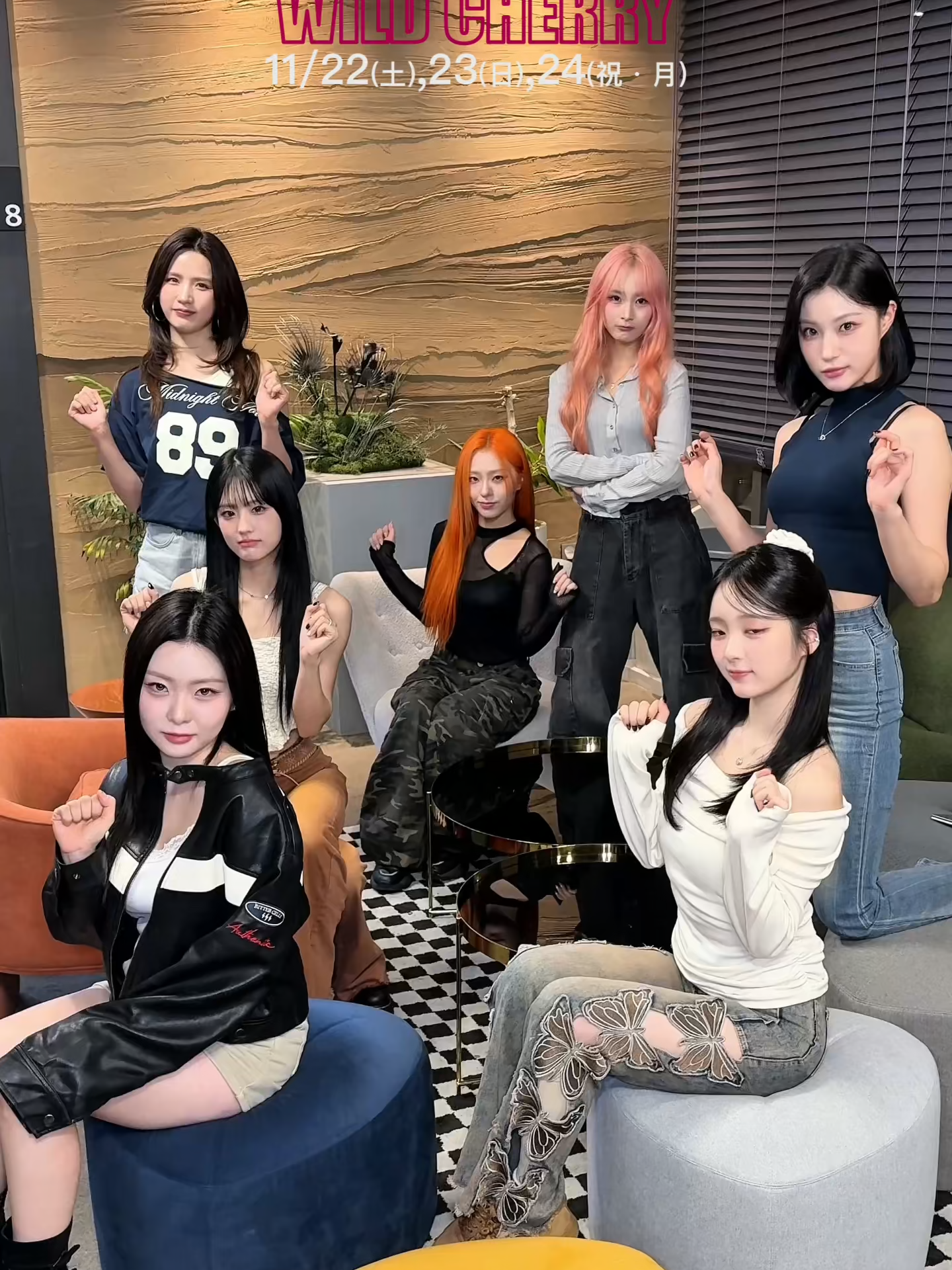 【🎥】 2025 ICHILLIN’ JAPAN SPECIAL LIVE EVENT WILD CHERRY ステージで輝くICHILLIN’に ぜひ会いに来てください💘 📆11/22(土)23(日)24(祝・月) 1️⃣13時-2️⃣17時- 📍#東京 #FCLIVE_TOKYO_HALL VIPは全員ハイタッチ会にご招待🙌🏻 ご予約🔗https://ti-ma.jp/shop/event.php?ev_id=1758358855 #ICHILLIN #아이칠린 #アイチリン