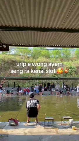 adem ayem woo 😆#hilangpukul #ajie #rilis #pemancing #kleleran 
