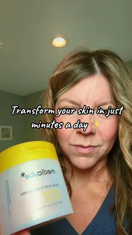When your skin is THIS clear, you don’t even need makeup. 🧡 Add these pads to cart & thank me later! @medicube US Store  #RadiantSkinRoutine #GlowWithTurmeric #AcneFreeSkin #KojicAcidBenefits #TikTokShopFinds