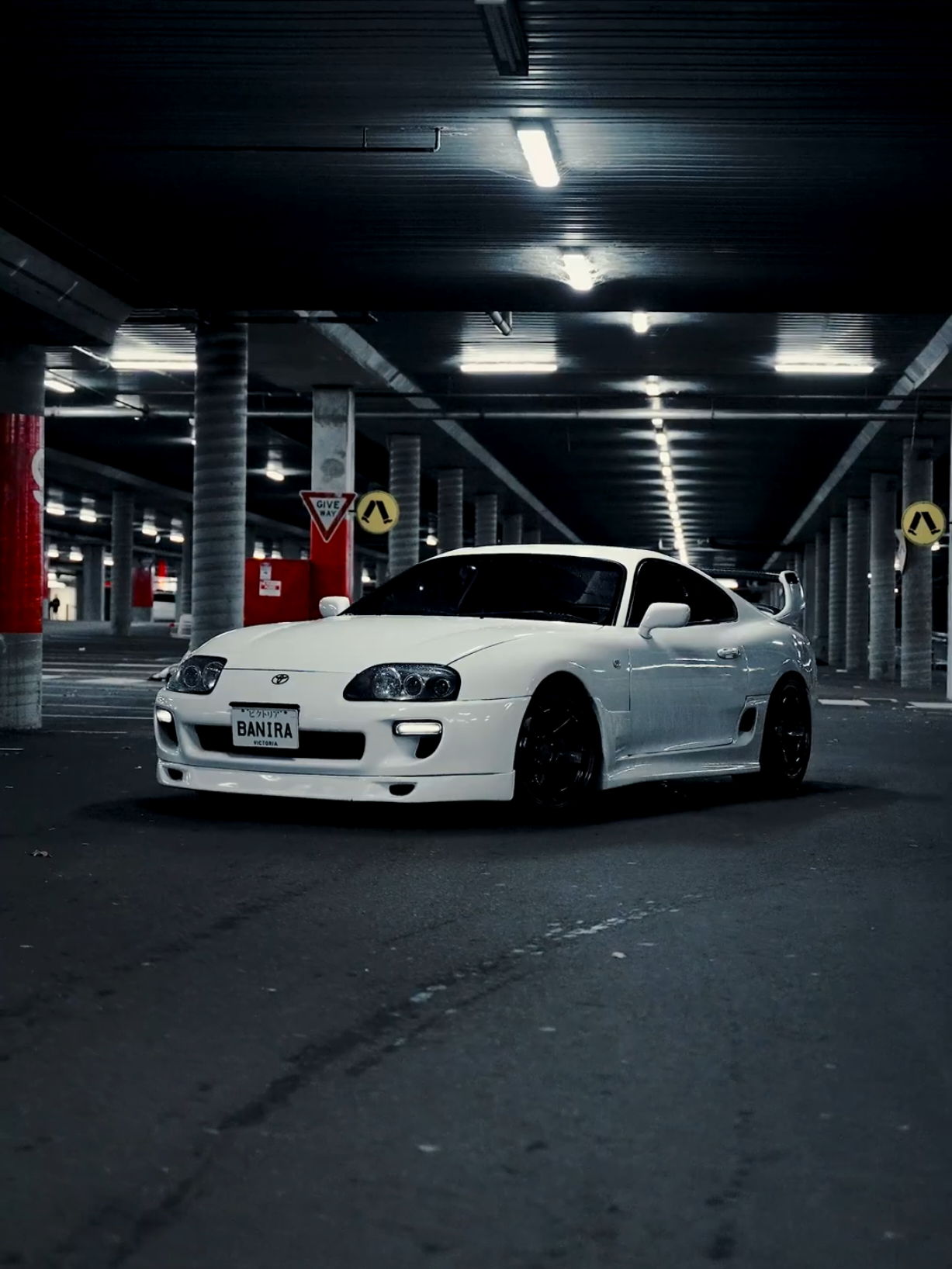 toyota supra a80 mk4 The Toyota Supra A80, or Supra 4th generation, is a legendary sports car that was produced from 1993-2002. It stands out with its 2JZ-GTE inline 6-cylinder petrol engine (in the turbo version) that is known for its durability and high potential for modification. It comes with a rear-wheel drive system and a body that emphasizes performance, including a unique design with cutting-edge technology for that era, such as ABS braking systems and a 6-speed manual transmission, making it popular and valuable as a collector's car to this day. #toyota #supramk4 #a80 #jdmcars #fyp 