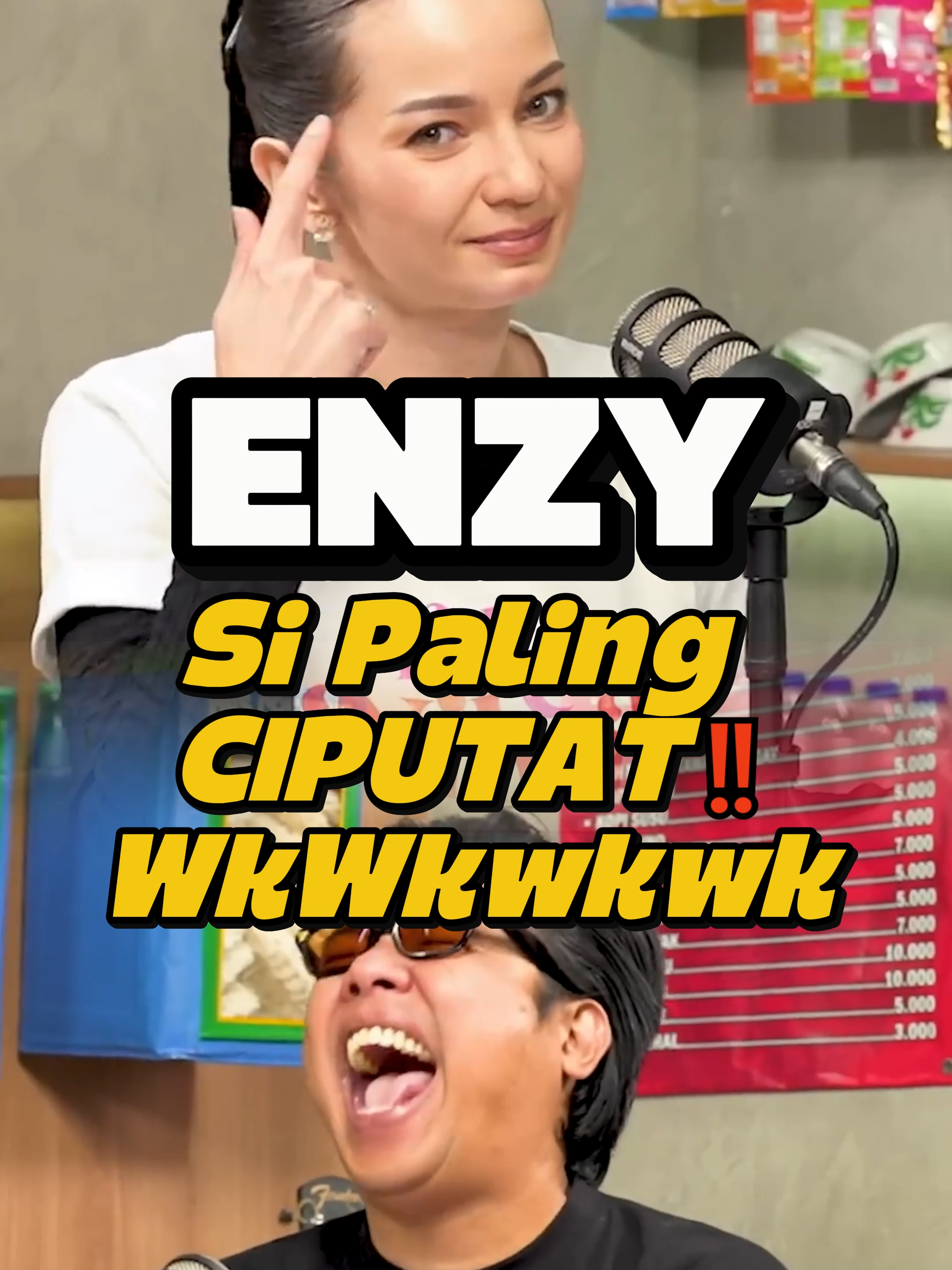 ENZY Si Paling CIPUTAT! 🤣#viralvideo #videoviral #podcast #trending #fyp #enzy #gofar #pwk