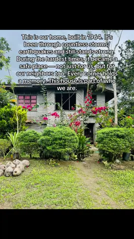 Standing strong pa rin ang bahay kahit anong bagyo at lindol #oldhouse #Home 