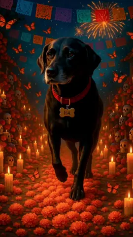 ✨ Homenaje a ISA ✨ Hoy celebramos la vida y la memoria de ISA, una perrita noble y querida que partió al cielo, pero que sigue caminando con nosotros en cada recuerdo y en cada latido de amor. En este Día de los Muertos, su espíritu desciende entre flores de cempasúchil, velas encendidas y mariposas monarca que la guían en su sendero de luz. ISA camina con porte sereno, con la mirada llena de amor eterno, recordándonos que la verdadera vida nunca termina, solo se transforma. Su familia la extraña con el alma, pero también la celebra con alegría y gratitud, porque cada momento a su lado fue un regalo. Hoy, ISA es homenajeada como un espíritu fuerte, luminoso y eterno. 🐾✨ Este homenaje es por el Día de los Muertos en México, una celebración de amor, memoria y vida que nunca se apaga. 💜 Porque los que amamos nunca se van, viven por siempre en nuestro corazón. 📌 Si te gustó este video, escribe en los comentarios, suscríbete, comparte y da like. #dogtribute #rainbowbridge  #petmemorial #foreverloved #dreamdogsai 