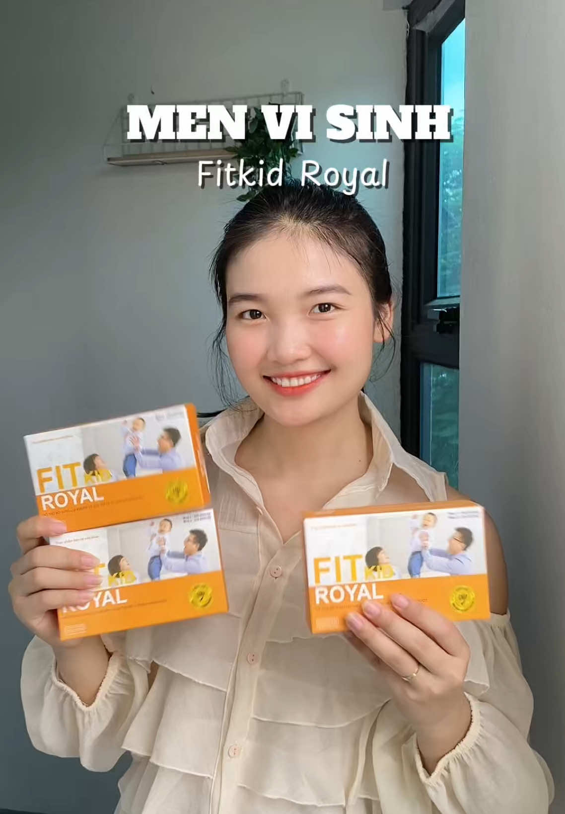 Các mẹ có con biếng ăn, chững cân, tiêu hoá kém tham khảo nha #menvisinhchobe #fitkidroyal 