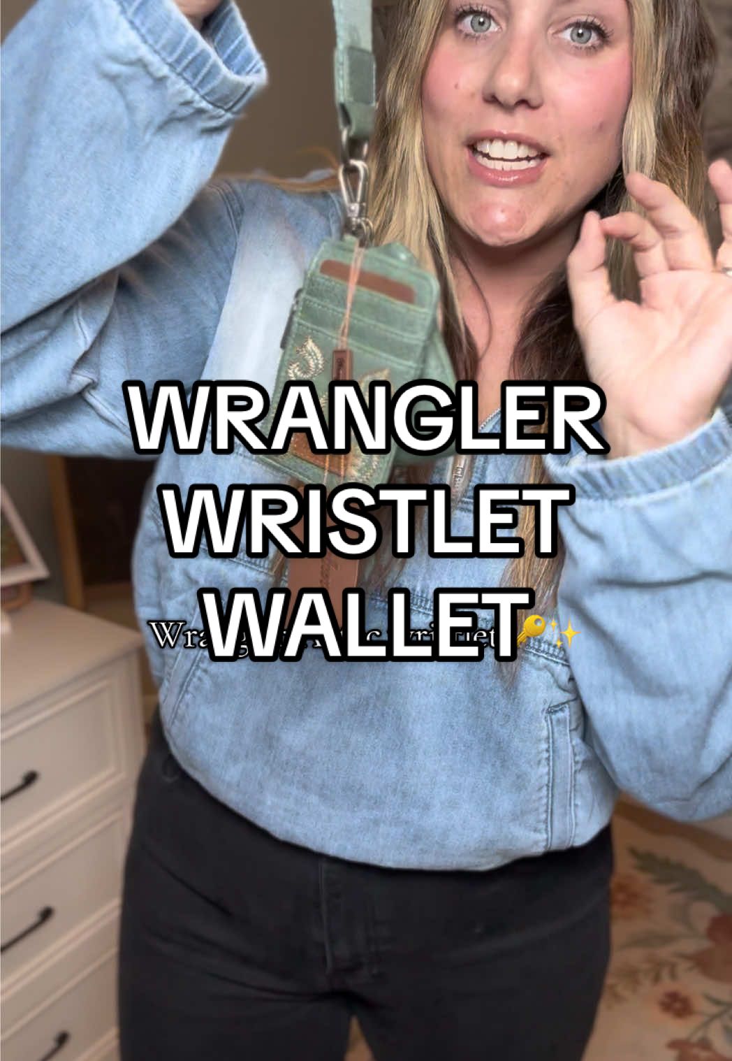 Such a fun wristlet!!!  @Rustic Charm Bootic  #wrangler #wranglerwallet #wristletwallet #tiktokshopdealsforyoudays #tiktokshopcreatorpicks 