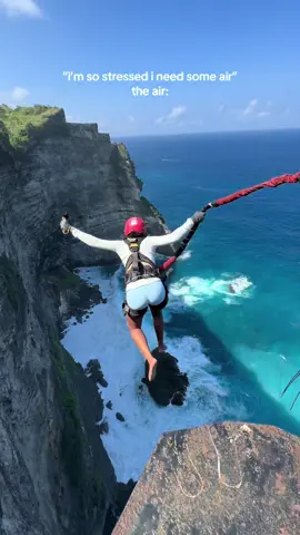 fresh air felt so good  #bali #bungee #travel #traveltiktok #adventure 