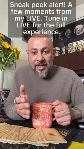 Sneak peek alert! A few moments from my LIVE. Tune in LIVE for the full experience.#tiktoklive #livehighlights 