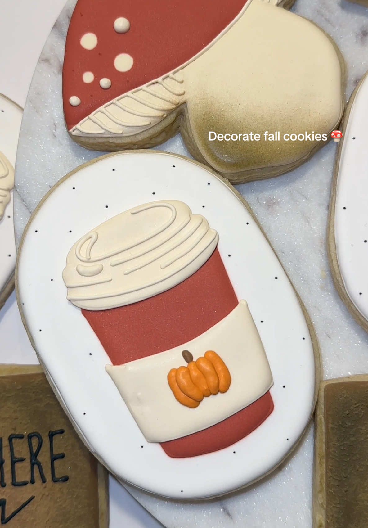 These cookies put me in such a good mood! 🤗  So excited for Ugg weather, chilly mornings, & a lot more football 🥰  #sugar #cookies #decorating #baker #microinfluencer 