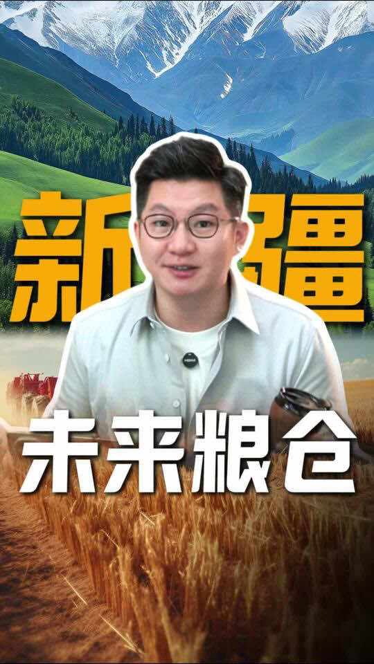 #財經 #经济 新疆竟然成為全國畝產最高的糧倉？
