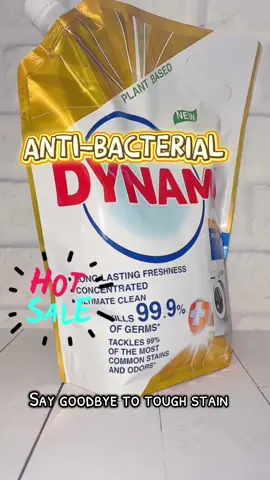 DYNAMO Plant Based Laundry Liquid Detergent Refill 3kg/3.3kg x 2 Packs #laundryhack #FreshAndClean #dynamo #dynamoplantbased #detergent 