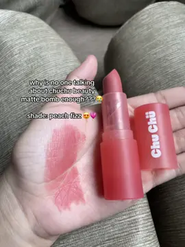 chuchu beauty matte bomb non drying ultra matte lipstick transfer proof long lasting student friendly price trending lipstick kiss proof cute lipstick cute lippie make up make up recos   #chuchubeauty #chuchubeautyph #chuchubeautymattebomb #mattebomb 