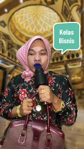Lupa sholat gegara naik pesawat kelas bisnis