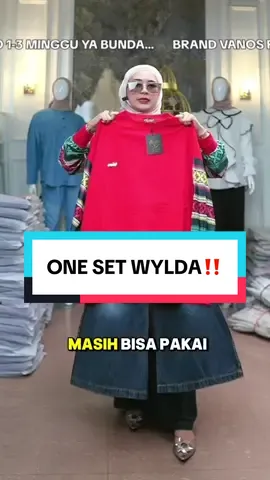 hayoo yang belum cek out setelan wylda, buruan cek out sekarang sebelum kehabisan!!👀@Vanos store  #promoguncang1010 #jeansoutfit #fyp 