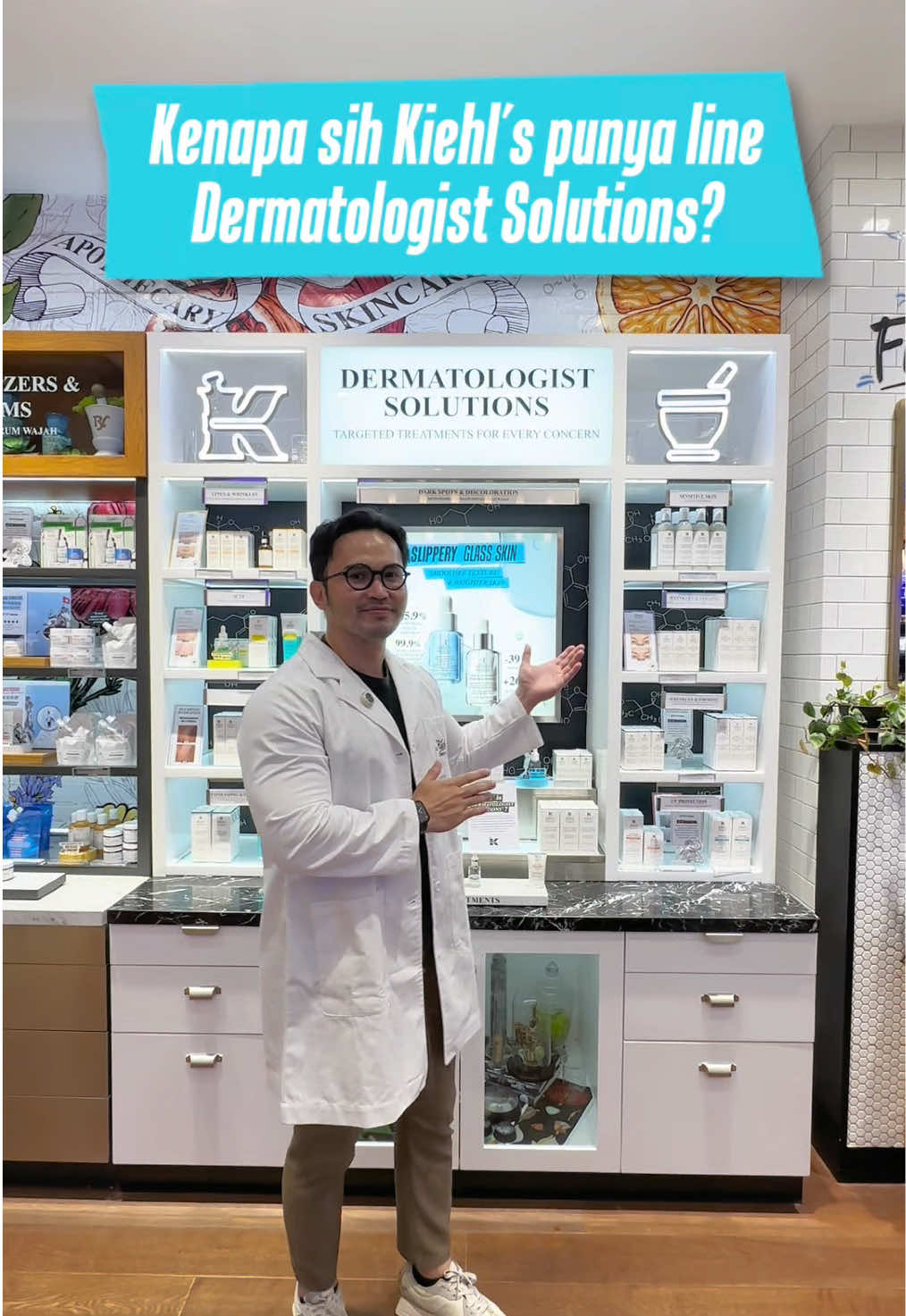 Kenapa ada Kiehl’s Dermatologist Solutions? 🤔 Yuk, simak penjelasan mengenai Kiehl’s Dermatologist Solutions bersama Iman, Kiehl’s National Field Coach 🤗✨ Ada yang sudah pernah cobain produk dari Dermatologist Solutions belum? Comment di bawah ya! 😉 #finestapothecaryskincare #trustkiehls #dermatologist #kiehls #kiehlsid