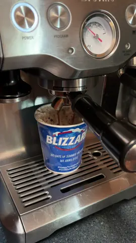 Heard of an affogato? But have you ever heard of a Blizzard affogato? #DairyQueen #dqblizzard #fyp #wouldyoutrythis #delicious 