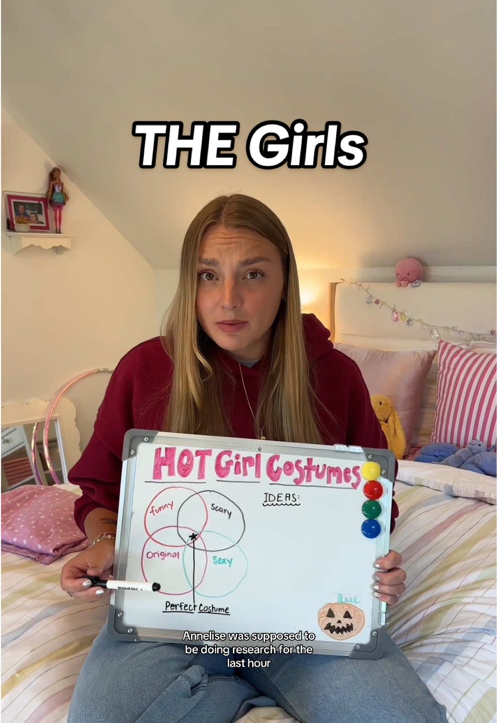 hair color has to be considered 😌 @Annelise #halloweencostume #halloweencostumeideas #meangirls #comedy #satire 