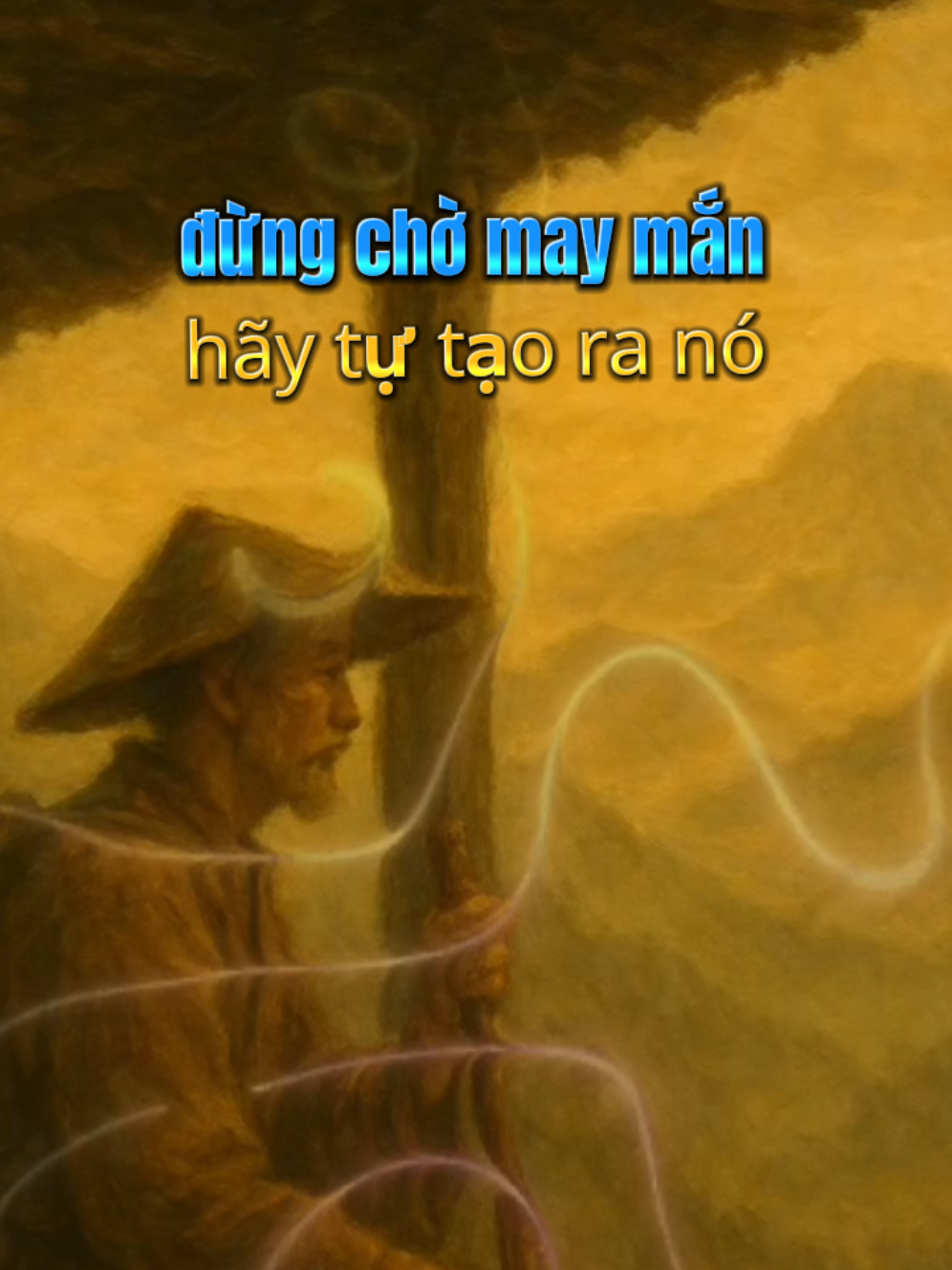 đừng trông chờ vào máy mắn hãy tự tạo ra nó..? #baihoccuocsong #trietlycuocsong #cuocsong #songdung 