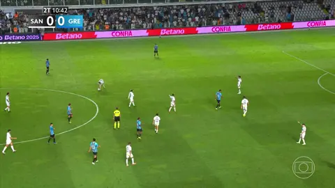 Gol Edenilson - Santos 0x1 Grêmio #brasileirao #gol #futebol 