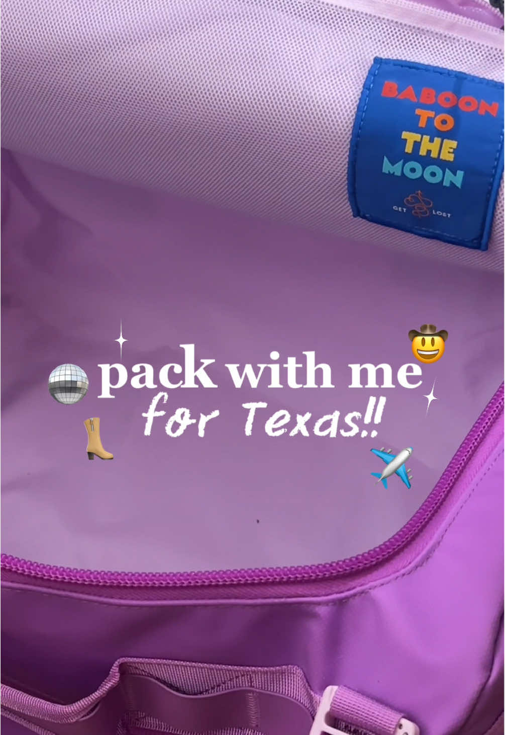 code CHRISTINA for 10% off🤍✨ @BABOON TO THE MOON go bag mini in electric purple💜🪁🍇🧞 & it’s a TSA approved personal item! it’s seriously perfect!!!!  #CapCut #BaboonToTheMoon #PackWithMe #Gifted #TravelBag @The Lobby 