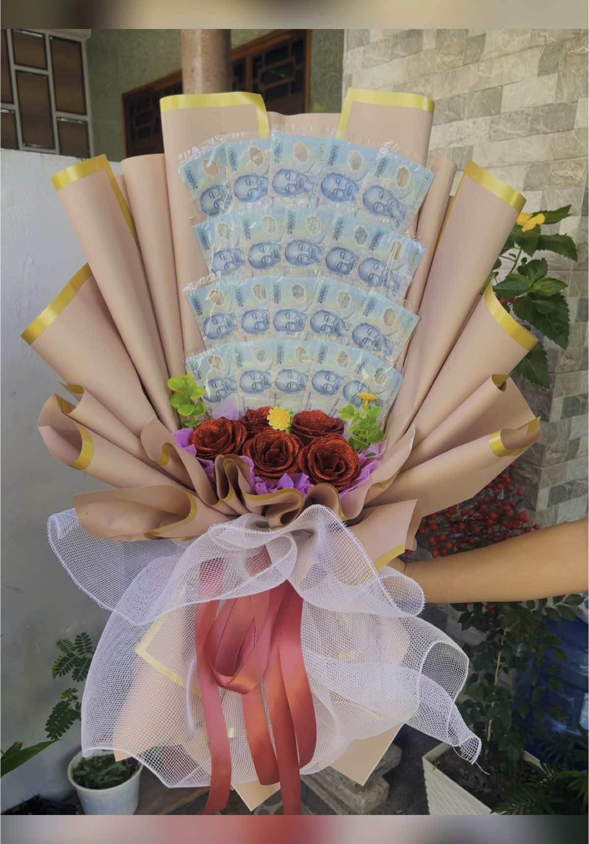 Bó dài 20tờ #xuhuong #hoa #hoadep #hoasap #hoatien #flowers 