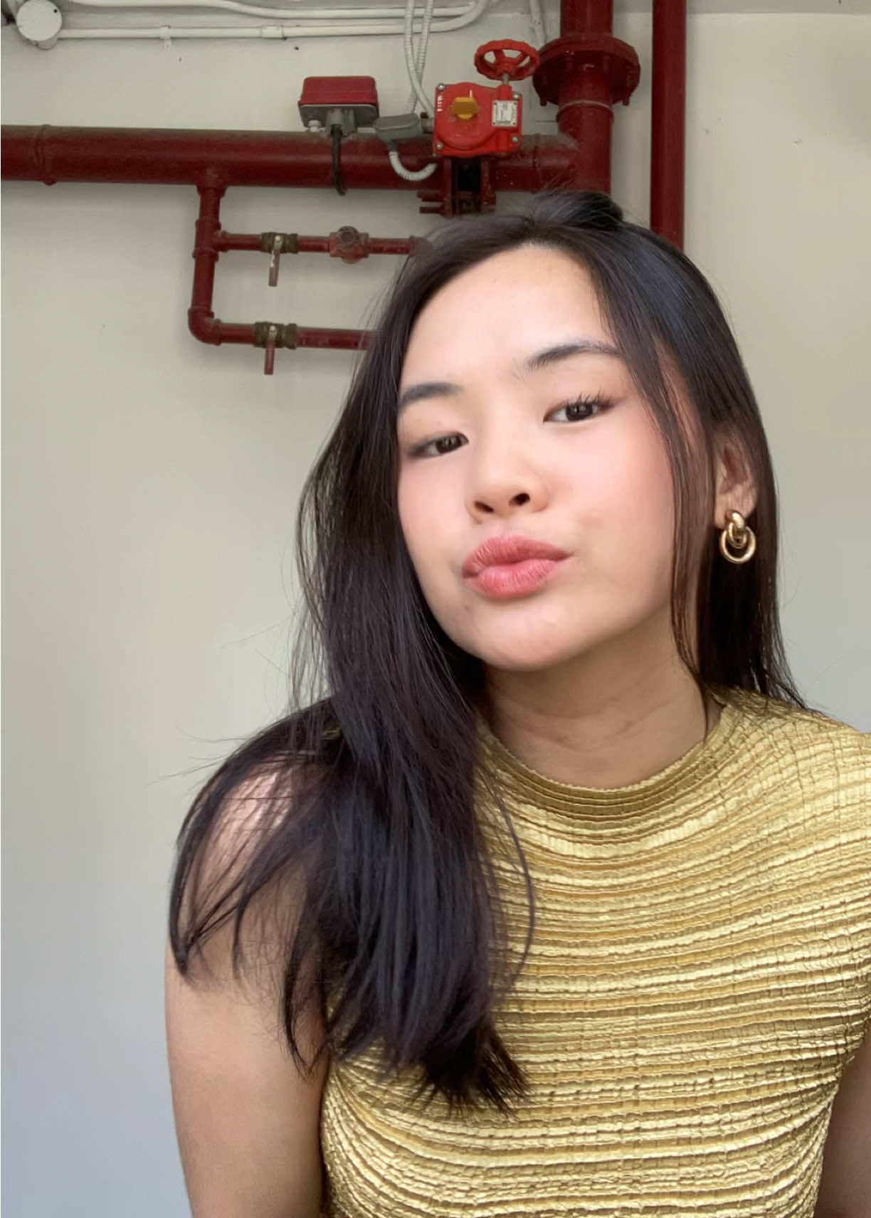 most random place to #grwm