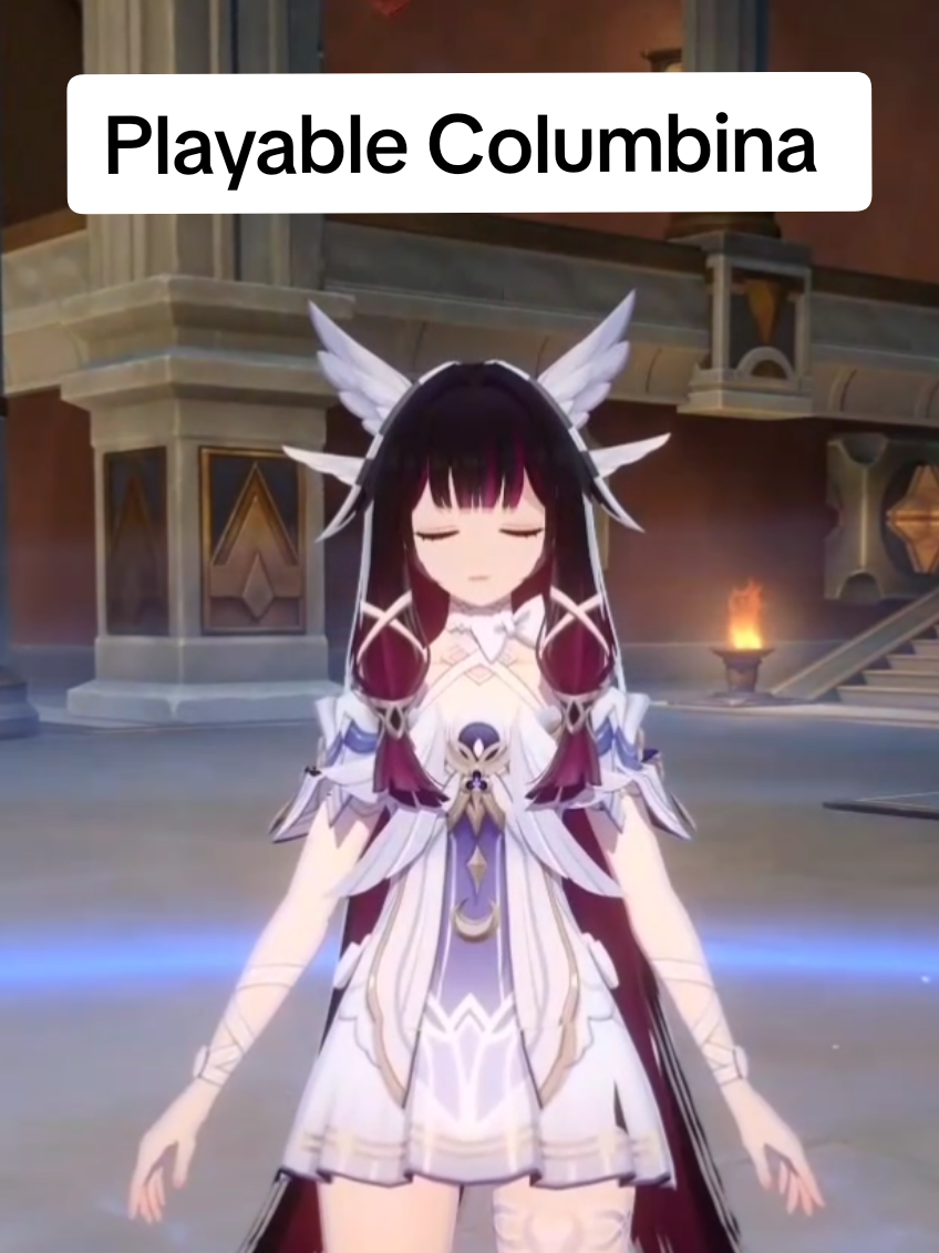 Playable Columbina #HonkaiStarRail #hsr #starrail #columbina #GenshinImpact  Cre: 停云