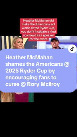 #heathermcmahan #rorymcilroy #RyderCup #golf #thoughtswgracie 