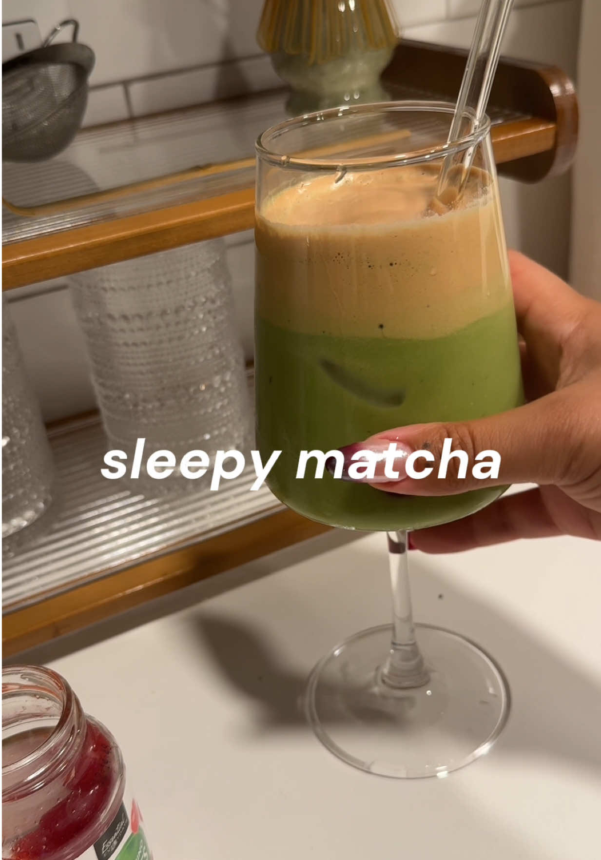 Tryna romanticize life and bedtime or whatever. Way better than straight shots of the ApotheCherry. 