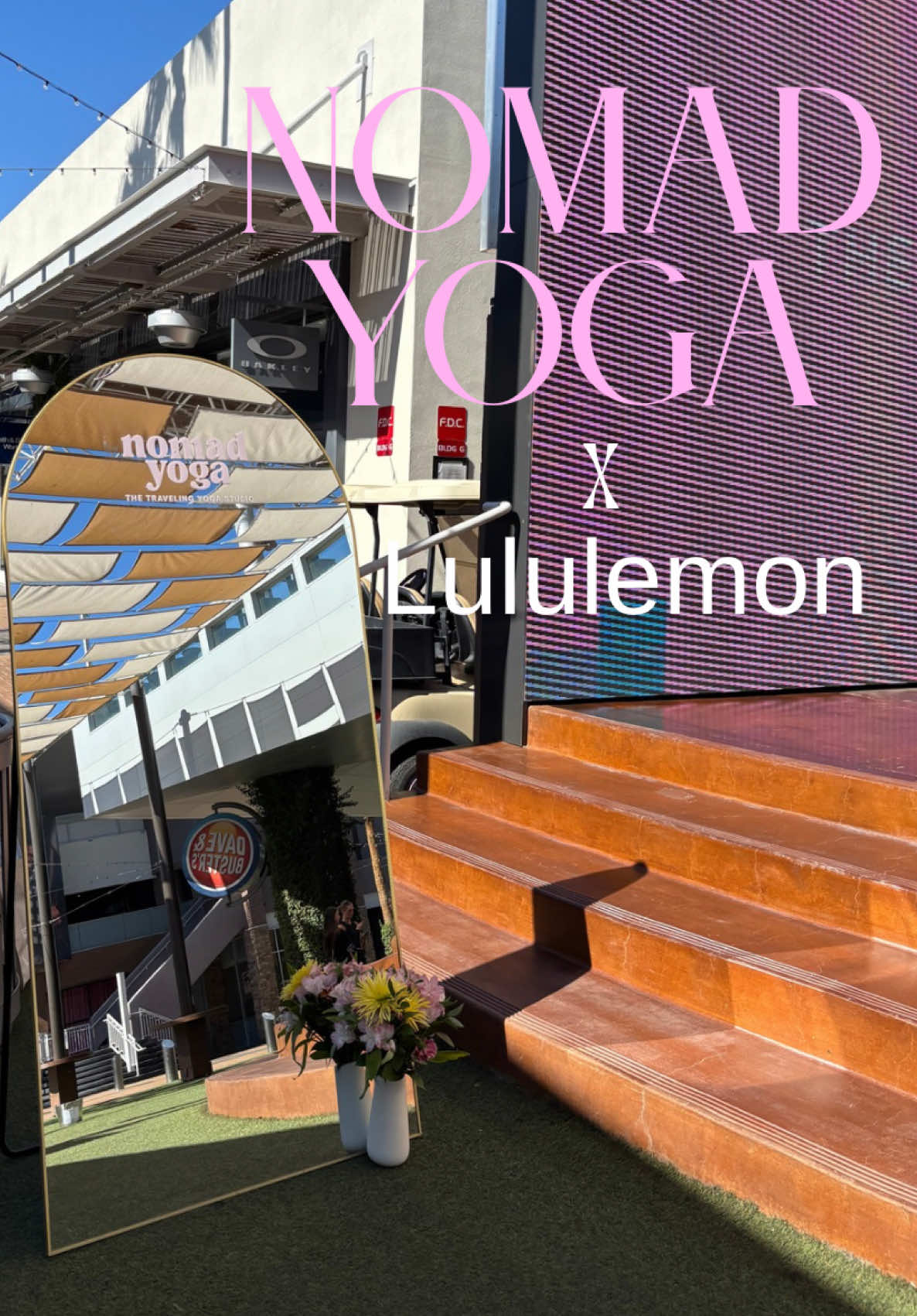 Halfway there, let’s flow through it 🧘🏾‍♀️🌬️🫧Happy Wednesday  Girlies💕 @the nomad yoga studio x @lululemon 