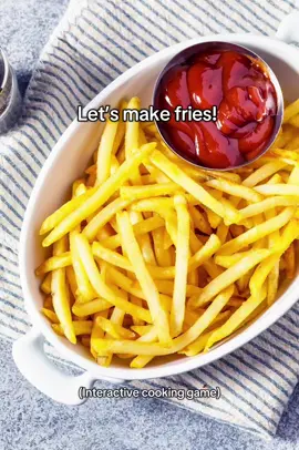 Let’s make fries! Or not.. (interactive cooking game) #cute #interactivegame #interactive #funny #cooking