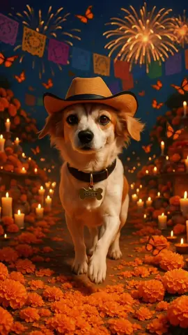 ✨🌼 Homenaje a Poly – Día de los Muertos en México🌼✨ Hoy recordamos con amor y con el corazón lleno de gratitud a Poly, una perrita pequeña pero con un alma gigante, que llenó de alegría, ternura y luz cada rincón de su hogar. Su familia la extraña profundamente, porque no fue solo una mascota: fue parte de la familia, una compañera fiel y un pedacito de cielo que caminó en la tierra. En este Día de los Muertos, celebramos su vida con flores de cempasúchil, velas encendidas y mariposas que vuelan como símbolo de su espíritu libre. Porque Poly sigue viva en cada recuerdo, en cada sonrisa, en cada momento compartido. Su nombre brilla en el altar como brilla en los corazones de quienes la amaron. 🐾✨ Mientras “ 💀🌺 Este homenaje es parte de la celebración del Día de los Muertos en México, porque aquí la muerte no es olvido, sino memoria, amor y celebración de la vida. 👉 Si este homenaje te llegó al corazón, escribe en los comentarios, suscríbete, comparte y deja tu like ❤️. Porque recordar con amor también es celebrar la vida. #dogtribute #rainbowbridge  #petmemorial #foreverloved #dreamdogsai 
