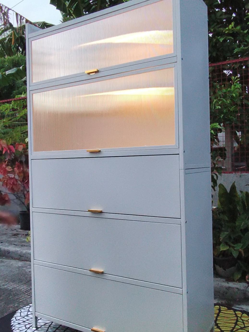 sobrang Ganda ang legit sa kapal 😍 #cabinet #storagecabinet #kitchencabinet #cabinetorganizer 