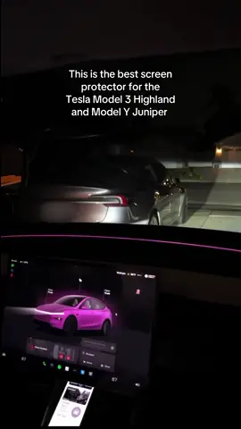 Gotta make sure the screen is protected🌝 #fyp #foryou #teslamodel3 #teslamodely #modelyjuniper 
