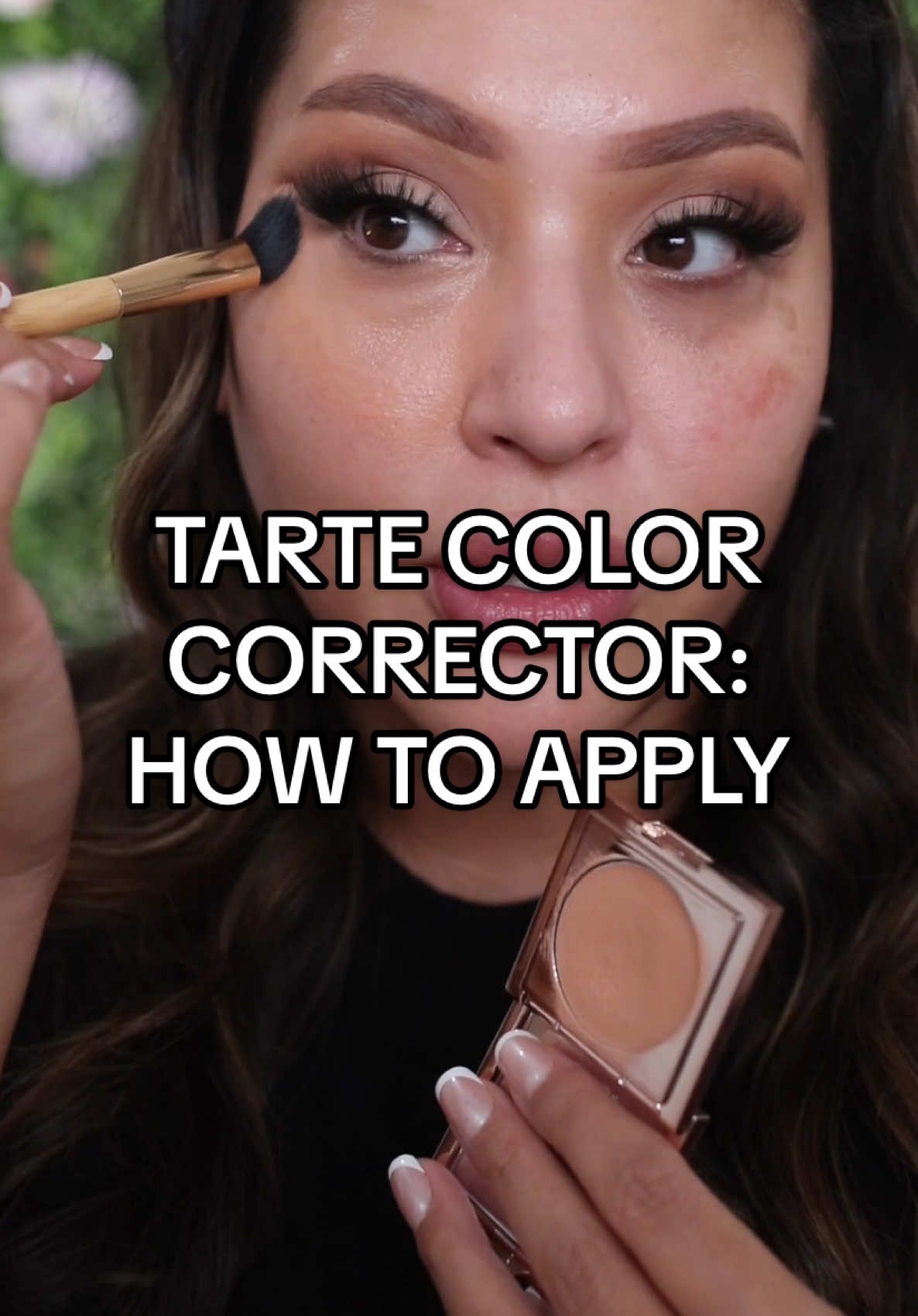The Tarte color corrector is an amazing product when used correctly. Again it’s not for everybody. @tarte cosmetics #tartecosmetics #tarteundereyeconcealer #colorcorrector #undereyecircles #tarteccundereyecorrector 